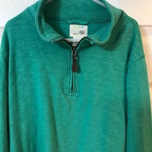 J Crew- Crew Cuts quarter zip pullover